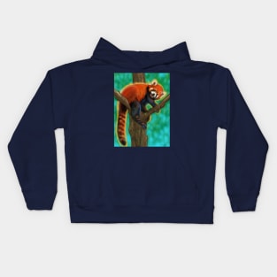 Red Panda Kids Hoodie